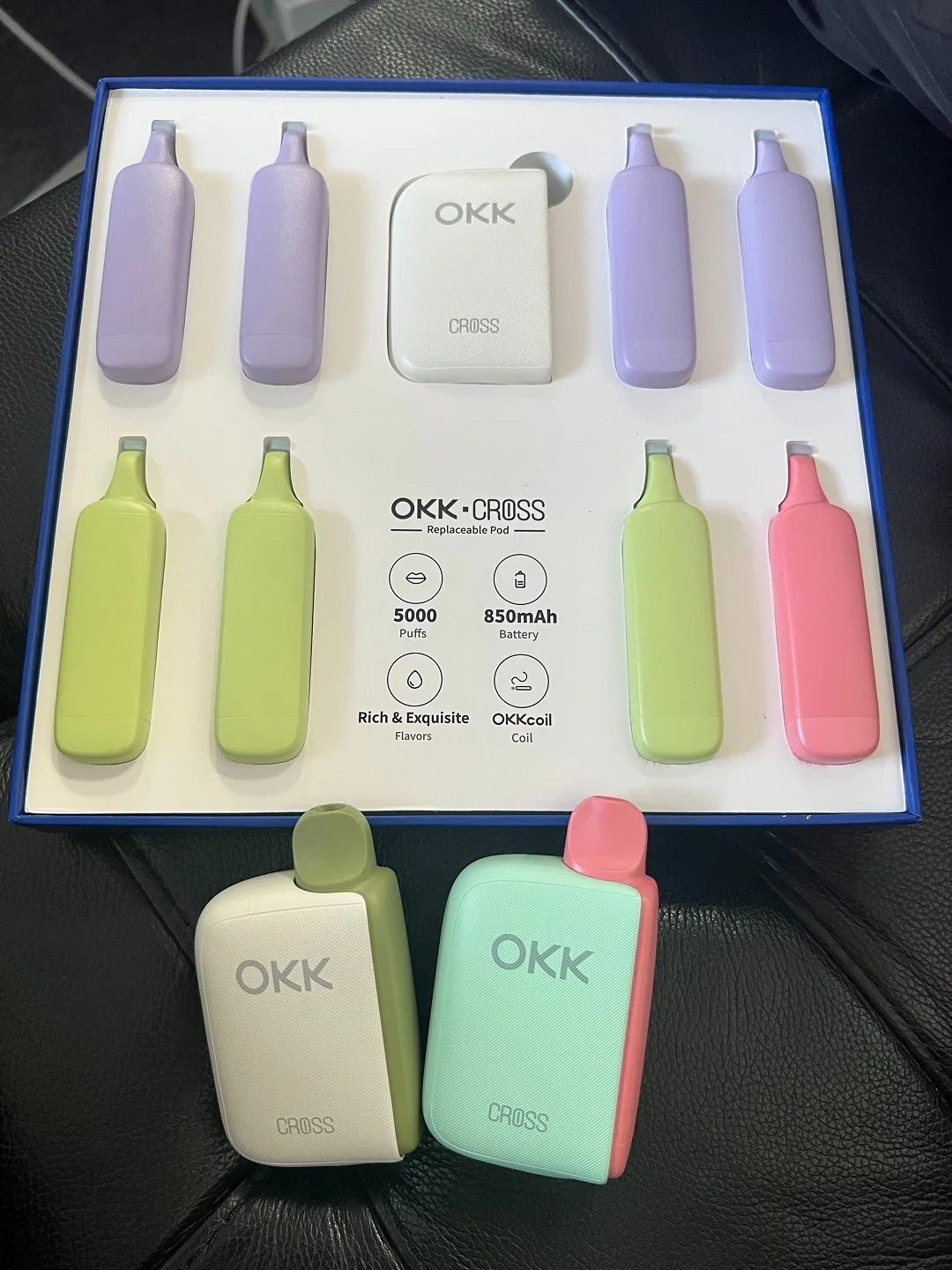 Shenzhen Vape Factory Okk Ray 9000 Puffs Disposable/Chargeable Electronic Cigarette with LED Digital Display vape Vaporizer