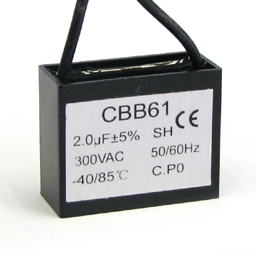 Metallized Polypropylene Film Capacitor Cbb61