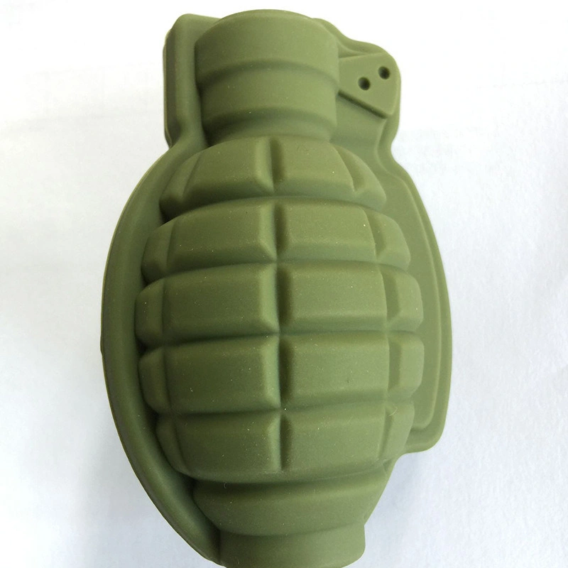 3D Bomb Shape Silicone Ice Cube Molder Ai11613