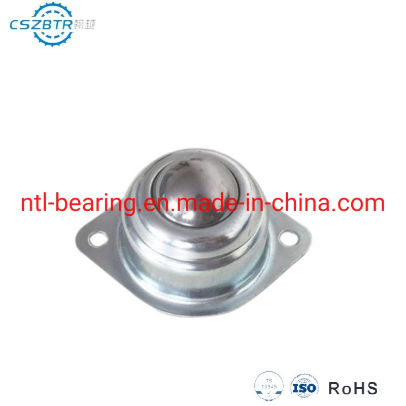 Cy-19A Light Duty Screw Mounted Stamping Flange Steel Ball Transfer Unit for Ball Transfer Conveyor Table