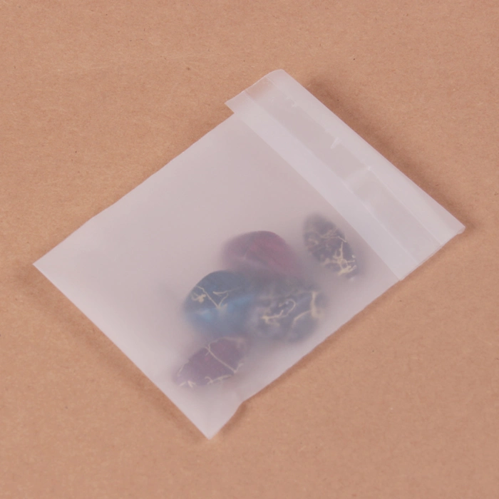 Sinicline Soft Texture Forsted Plastic Bag for Cufflinks