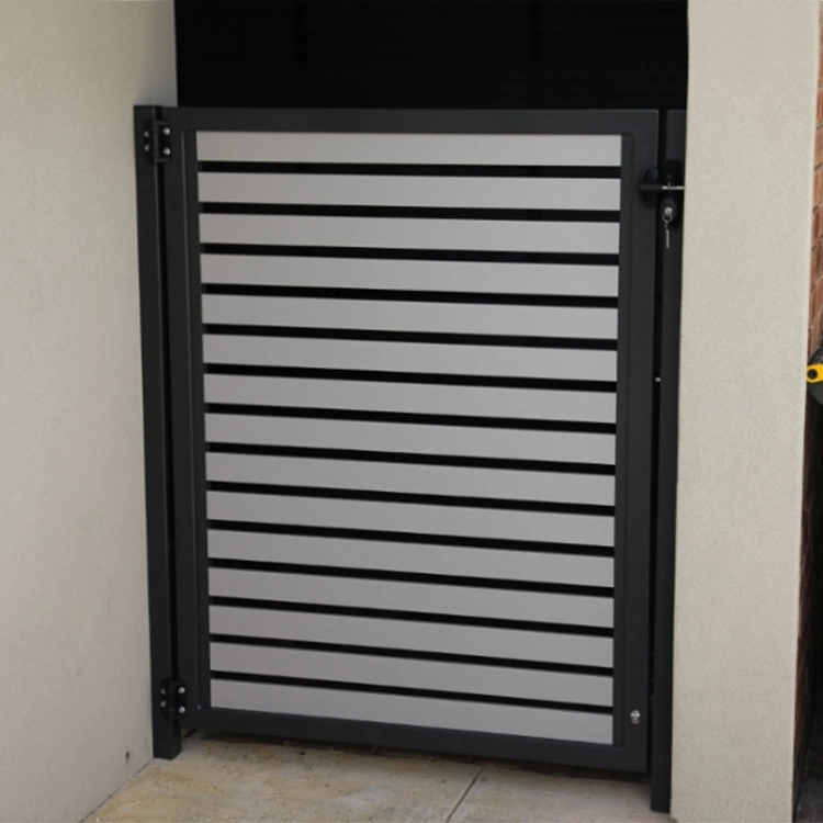 Latest Privacy Picket Double Swing Aluminum Gate Designs