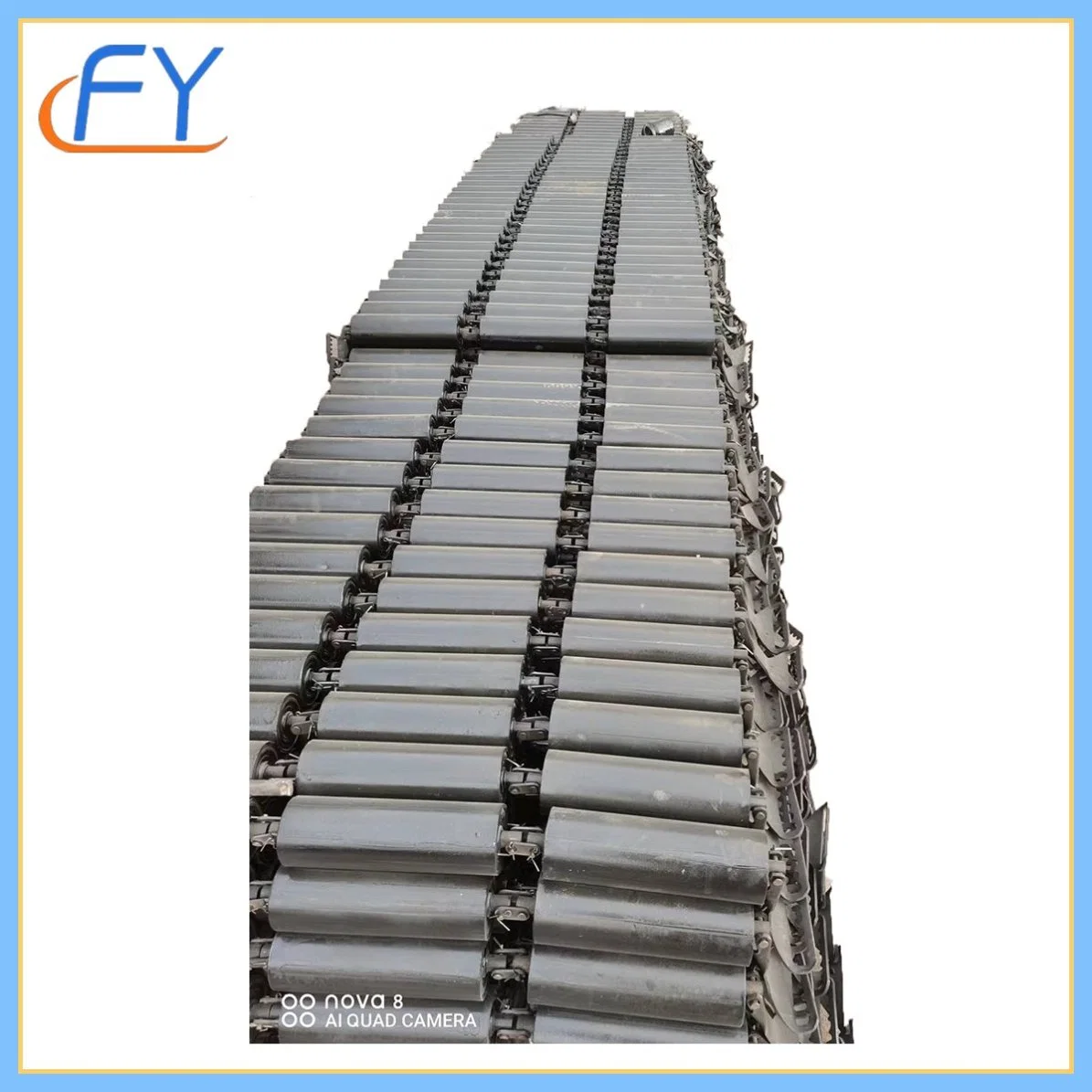 Factory Price Plastic/PVC/Rubber/Paint Steel Conveyor Roller Used for Cement/Coal/Mining/Power Plant