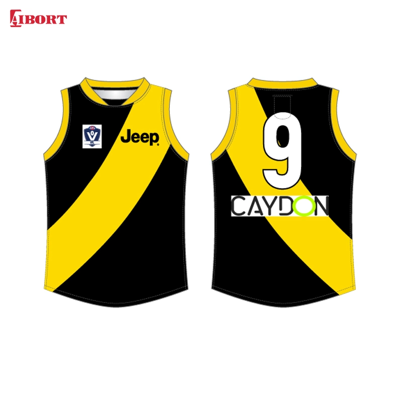 Aibort 2020 Mujeres sublimación personalizada nueva jersey de fútbol de la afl (AFL-8)