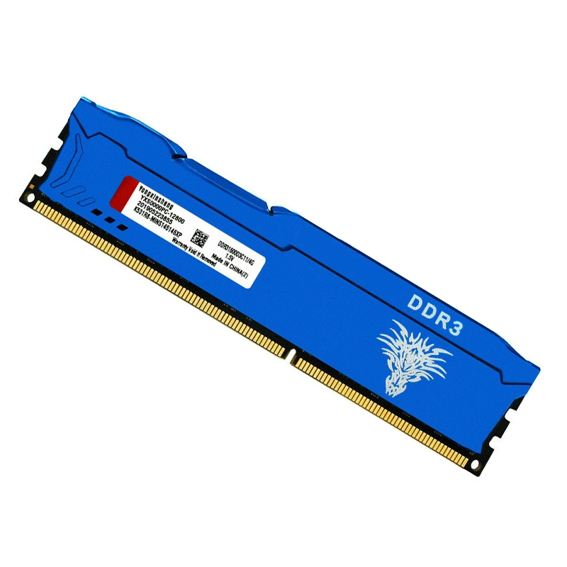 Blue DDR3 DDR4 4GB 8GB 16GB Desktop Memory RAM PC4 2133 2400 2666 3200 MHz 1.2V PC3 1066 1333 1600 1.5V Udimm Memory DDR3 RAM