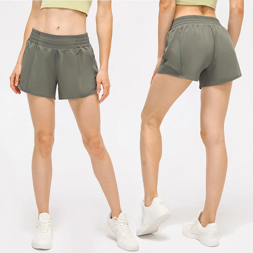 New Colors Align No Camel High Waist Inner Pocket Short for Gym Sports Women Shorts