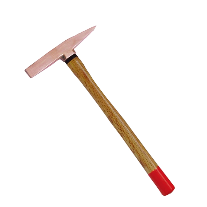 Wedo Professional High quality/High cost performance  Copper Derusting Hammer Wooden Handle
