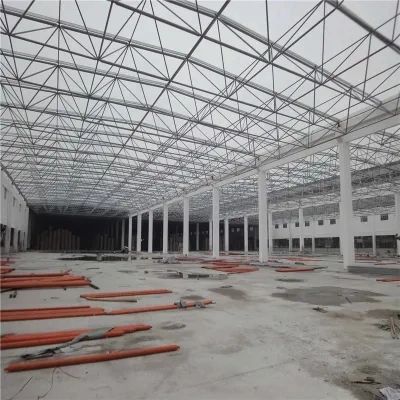 Large-Span High-Quality Prefabricated/Prefabricated Steel Structure Factory Warehouse Is Easy to Construct