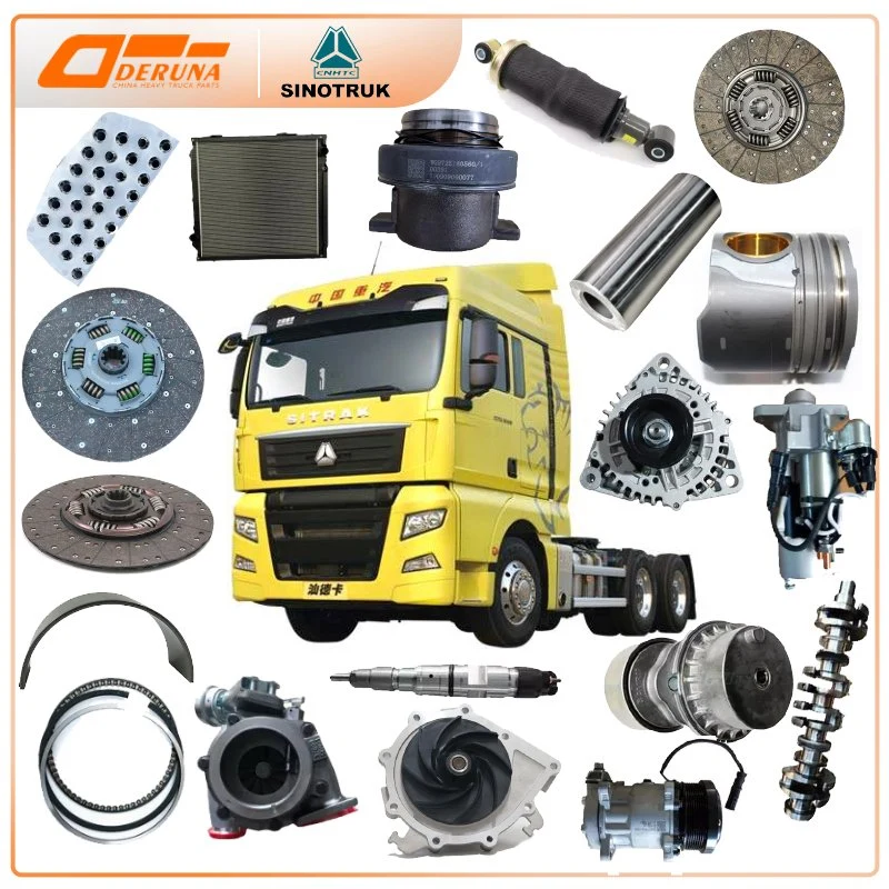 Sinotruk A7 HOWO T5g/T7h/Tx Sitrak C5h/C7h Hohan N5g/N6g/N7g M5g/D7b China Heavy Truck Spare Parts