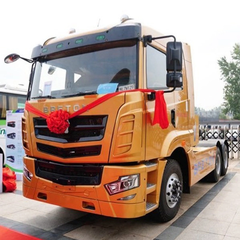 New Energy Breton batterie camion électrique 6X4 tracteur électrique Chariot de tête pour 360 kW