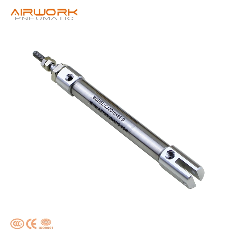 Cj2d CDJ2d Pencil Double Clevis Type Mini Air Cushion Pneumatic Cylinder