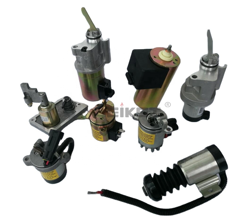 185206192 Stop Solenoid for 402D 403D 404D 404c U85206452 Diesel Engine Spare Parts DC12V Air Compressor Repair Kit 4936226 4309439