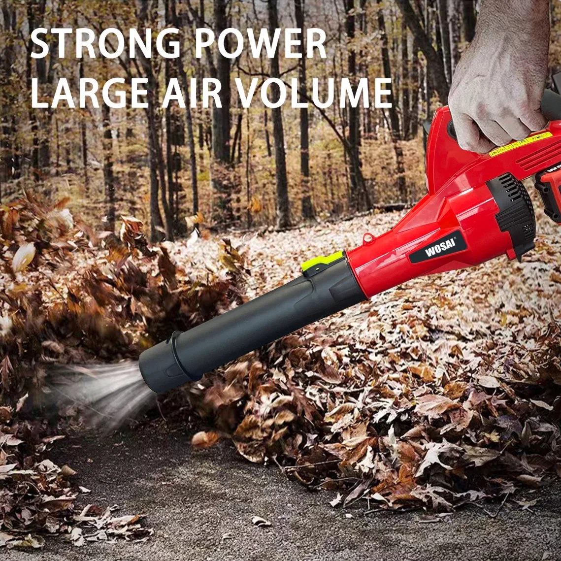 40V Brushless Lithium Electric Blower Set Rechargeable Cordless Leaf Blowers Portable Snow Blower Blowing Dust Storm Machine