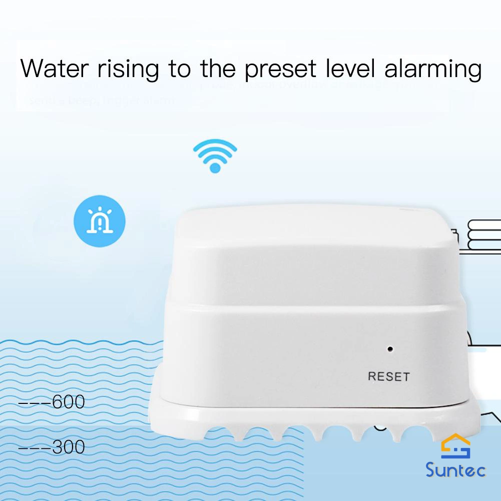 Smart WiFi Water Leak Detector Battery Version Water Leakage Detector