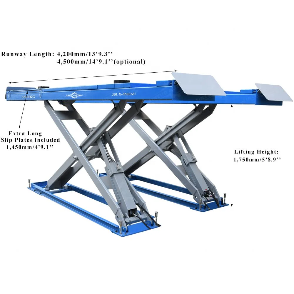 7, 700 Lbs Double Cylinder Alignment Scissor Lift