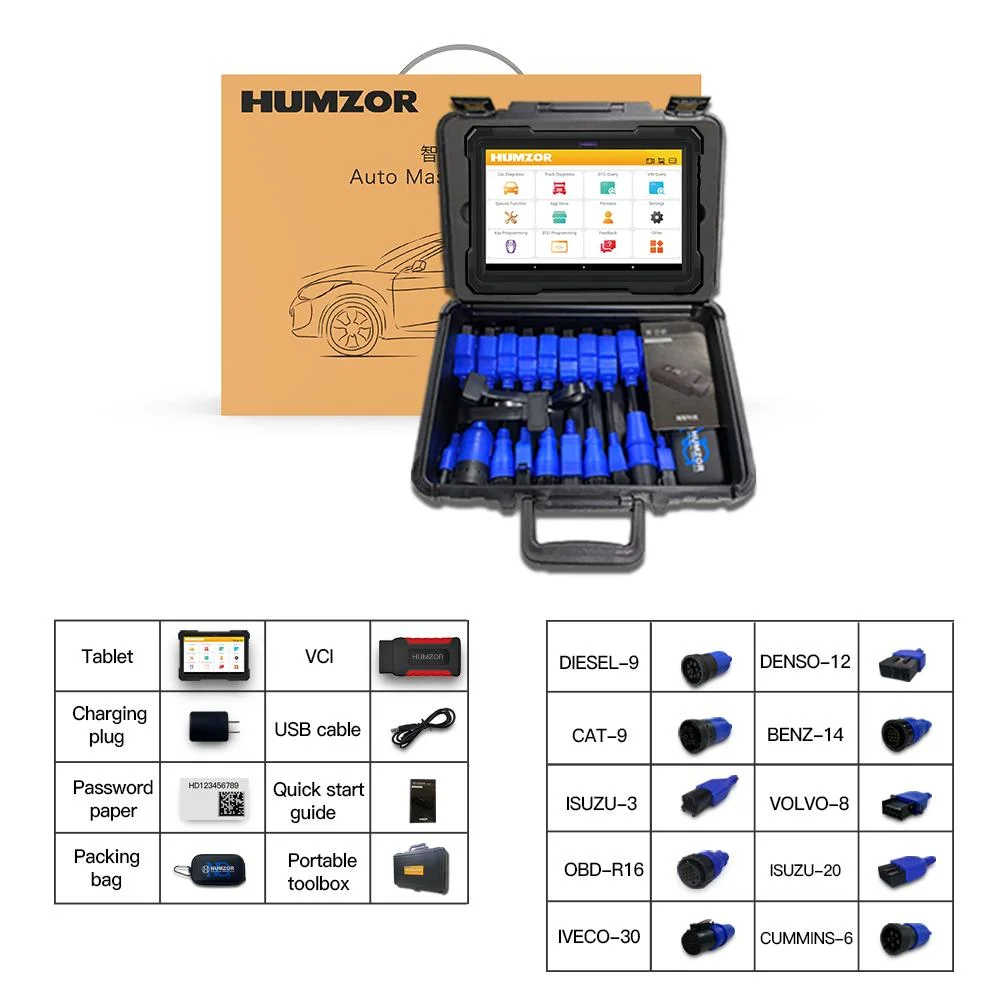 ND666 E Lite Professional Automotive scanner Full System OBD2 diagnostic Outil pour toutes les voitures et tous les camions