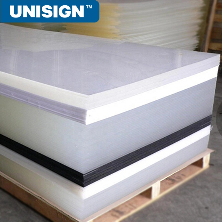 Thickness 2-12mm Size 1220*2440mm Clear Acrylic Sheet Organic Glass for Decoration and Isolation