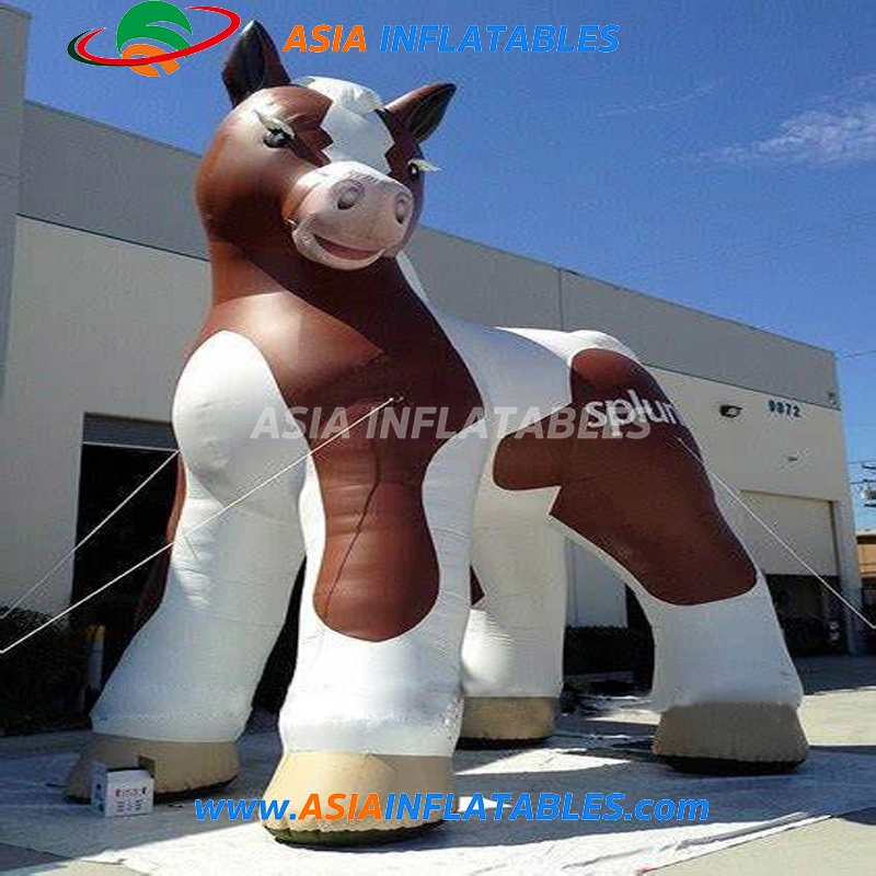 Multiple Color Inflatable Cow for Exhibition