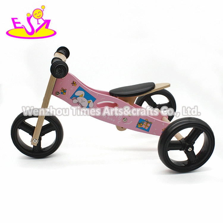 Nova e mais populares de brinquedos de madeira Kids Aluguer, Moda e madeira modernas bicicletas para crianças, Banheira de venda de bicicletas de madeira brinquedo para o bebé W16C098