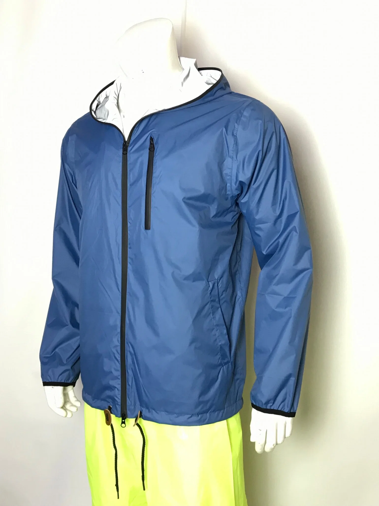 Men's Double Sides Usable Bicycle Outdoor Fashion Waterproof Jacket