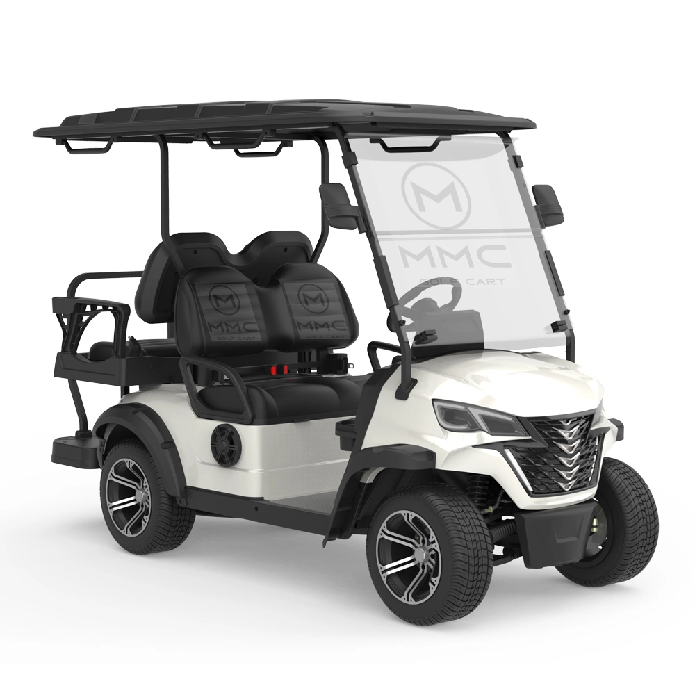 Batería de litio más reciente 48V Paneles solares fuera de Road Beach Buggy Carrito eléctrico de Golf