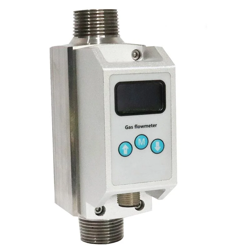 CE Approved Torage Temperature: -40&deg; C to 90&deg; C R 3/4 Gas Mass Flowmeter