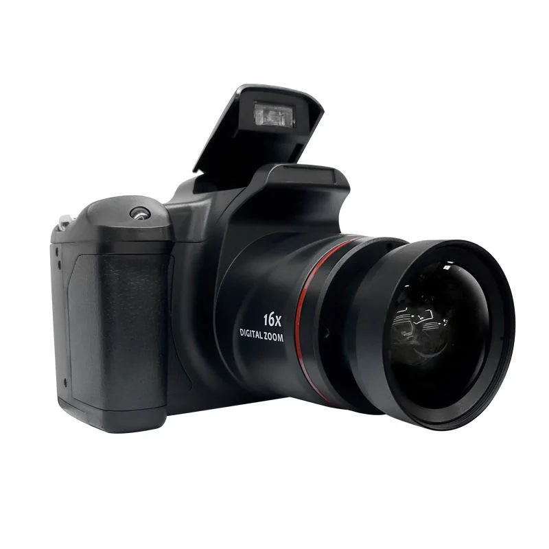 La cámara de vídeo digital HD baratos Professional 16 megapíxeles con lente gran angular Teleobjetivo Cámara SLR DV