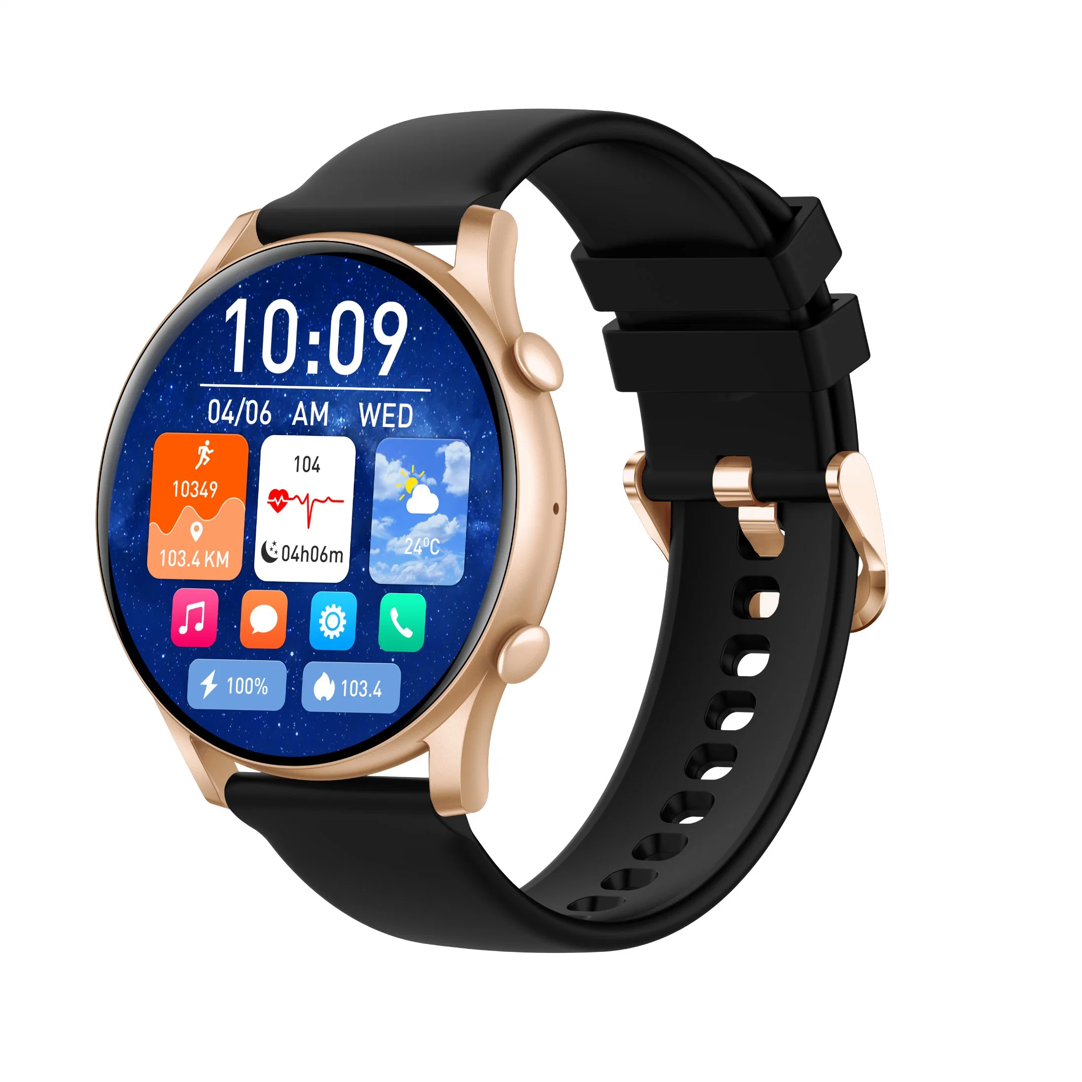 L52PRO 1,43inch 466 * 466 Pixel AMOLED HD Smart Watch Wecker Sportuhr