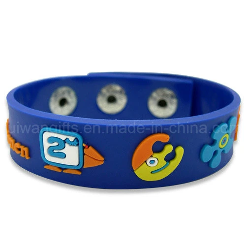 Custom Made Soft PVC Bracelet for Promotion (BR022)