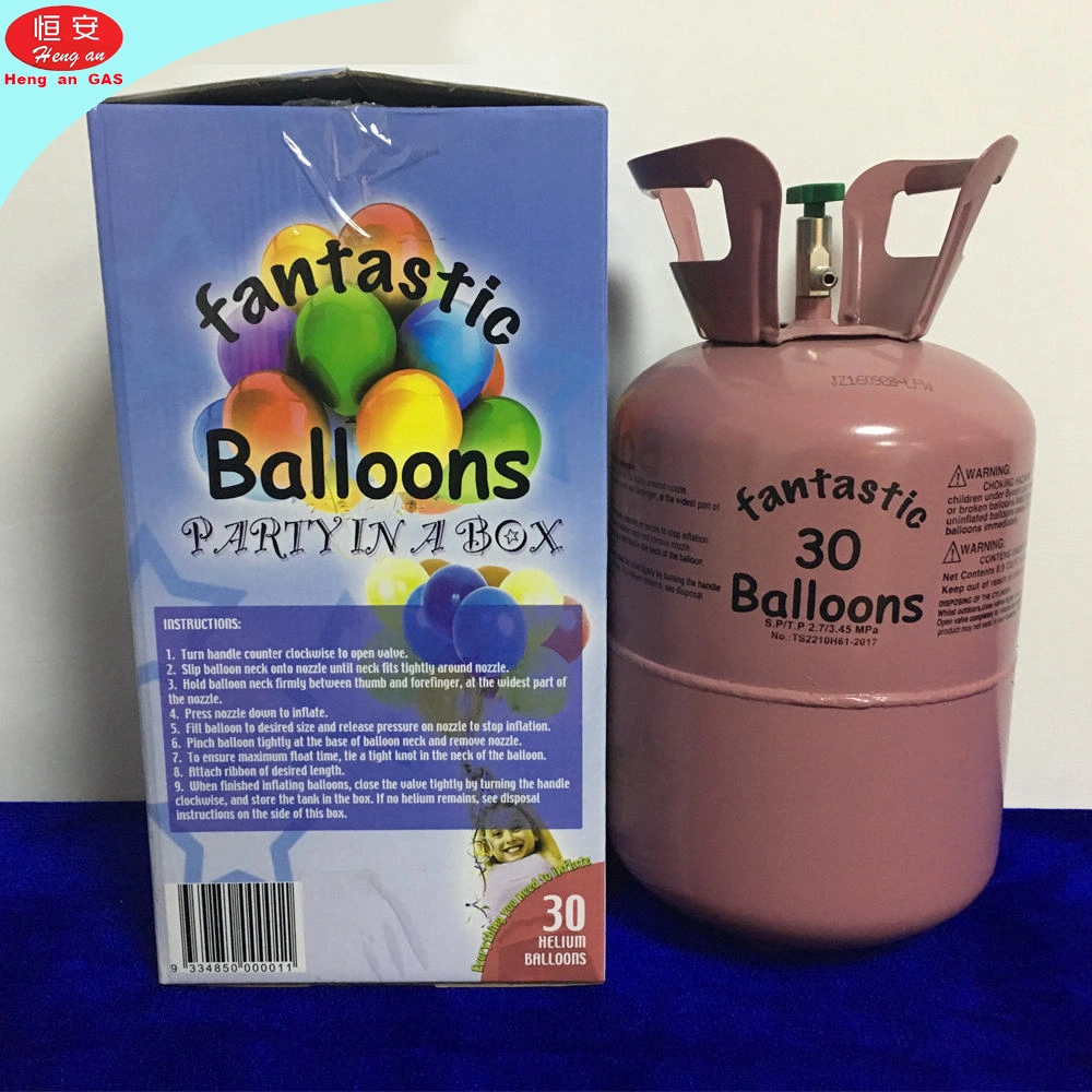 Balloon Time Jumbo Disposable Helium Tank Blow up 30 9'' Balloons Helium Balloon Gas Tank