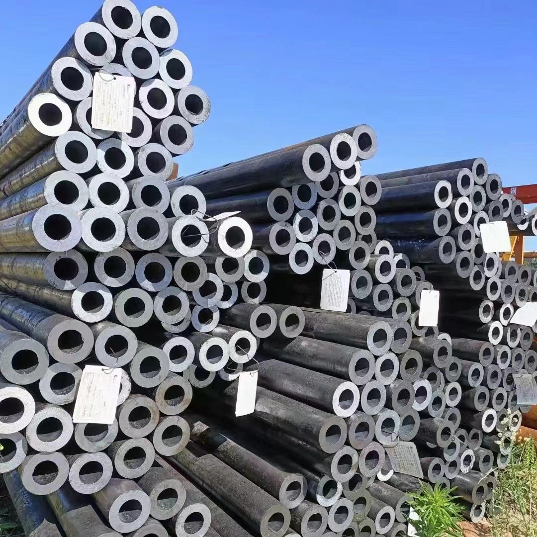 ASTM API 5L X75 DN10~DN1200 Carbon Steel Pipe with Black Varnish