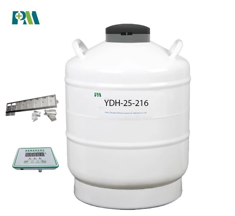 Promed Reliable and Safe Dry Shipper Nitrogen Tanks for Laboratory Sample Transport and Storage