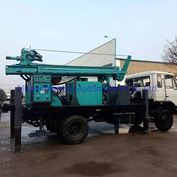 Cheap Price Dongfeng 200m 300m 400m Truck-Mounted Water Well Drilling Rig