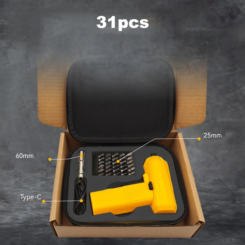 Charging Electric Screwdriver Toolbox Set