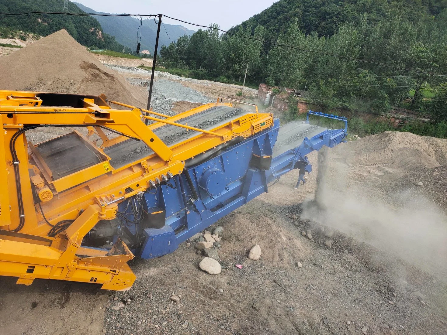 450t/H Stone Crushing Plant Aggregates & Sand Making Production Line