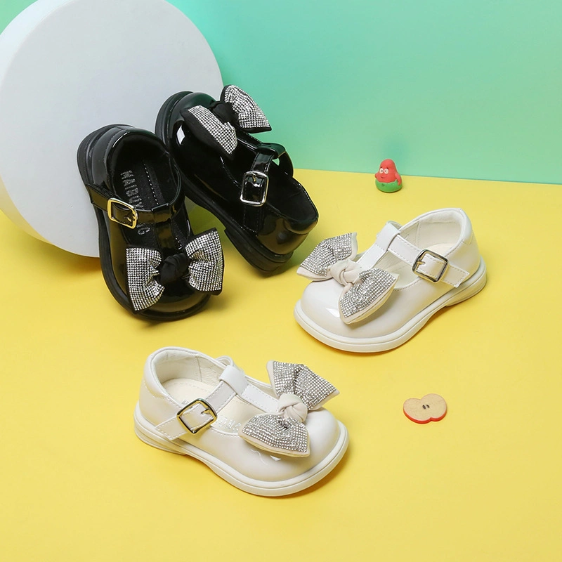 Chaussures pour tout-petits Chaussures en cuir pour femmes et femmes pour bébés et princess