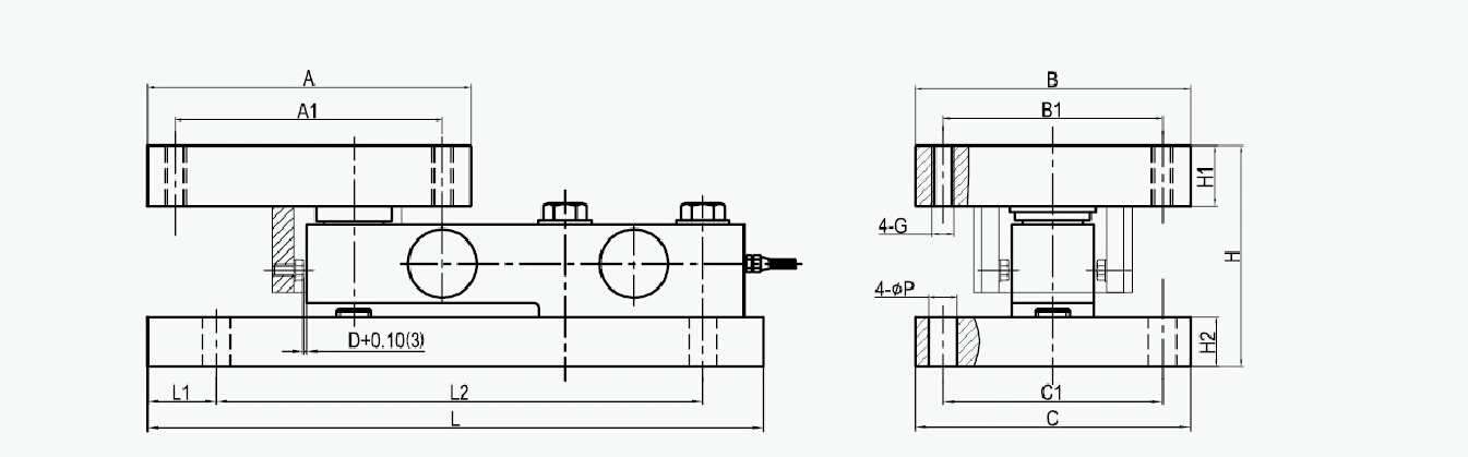 Module de cellule de charge prix d'usine, module de capteur de poids