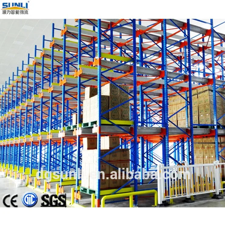 Hot Sale New Style Warehouse Automatic Storage Metal Shelf High Intensity Radio Shuttle Racking System for Warehouse Shelf