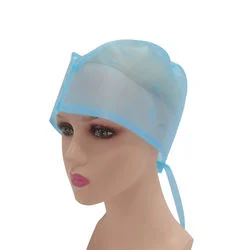 Wholesale/Supplier Surgeon Caps Disposable Non Woven Green Surgical Doctor Cap for Hospital