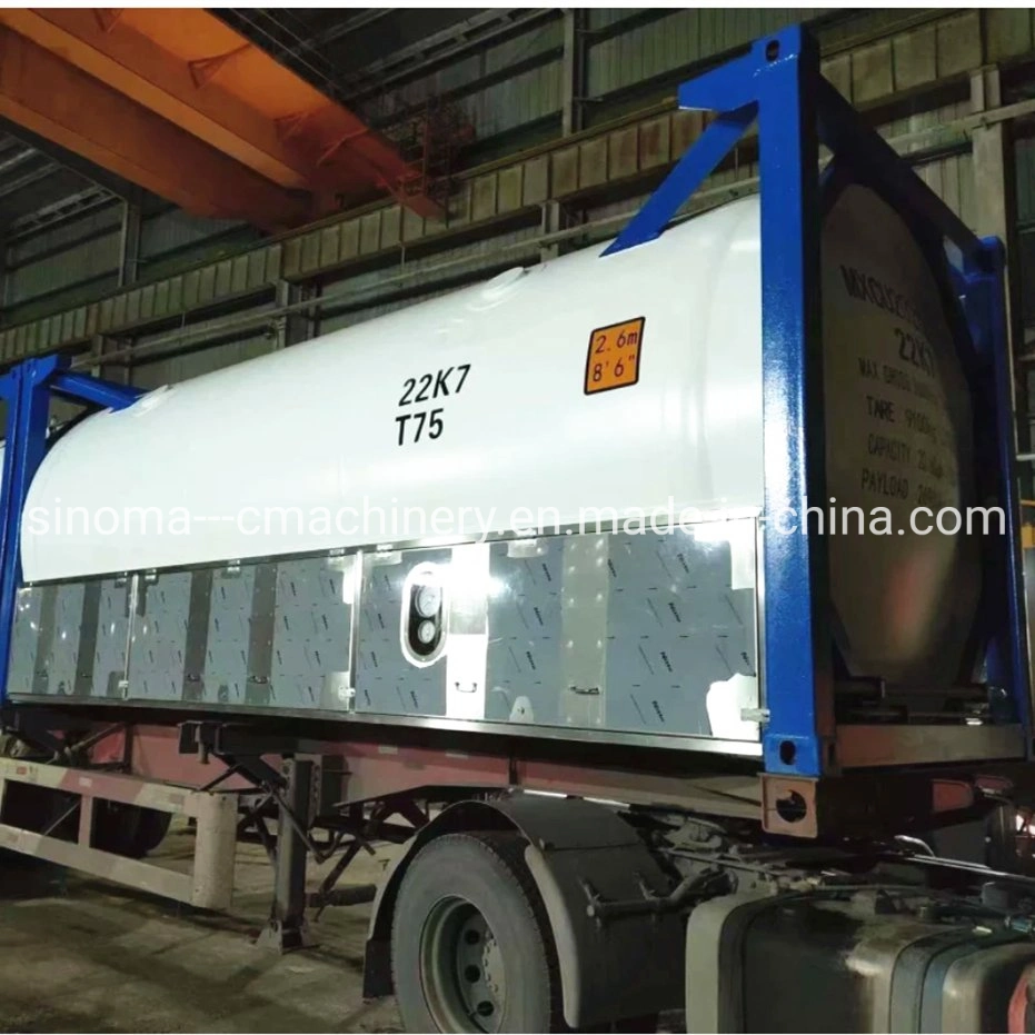 LNG Lco2 Lox/Lin/Lar ISO Containers