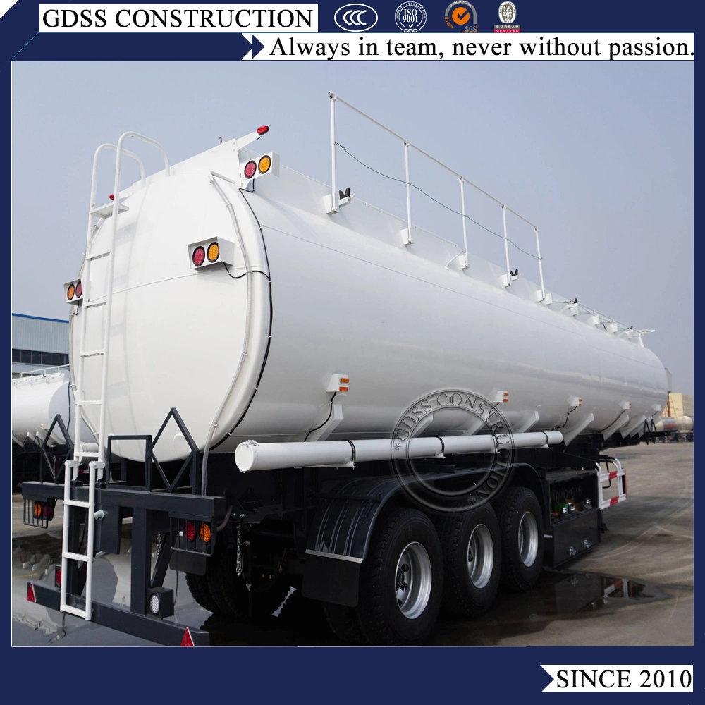 High Quality Three Axles 42000L Tanker Trailer Diesel Oil Fuel Storage Tank