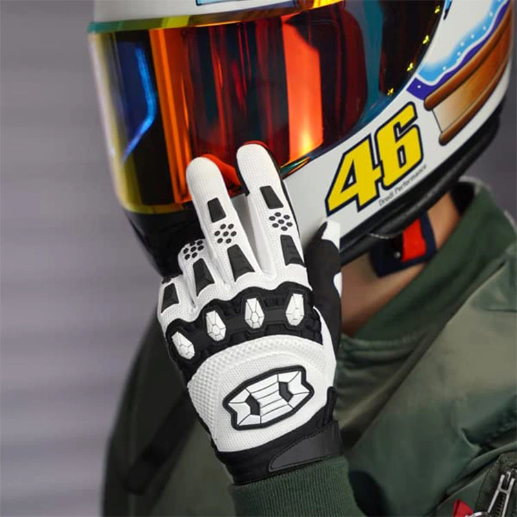 Unisex Waterproof Anti Vibration Anti Slip Offroad Motorcycle Racing Gloves Touch Screen