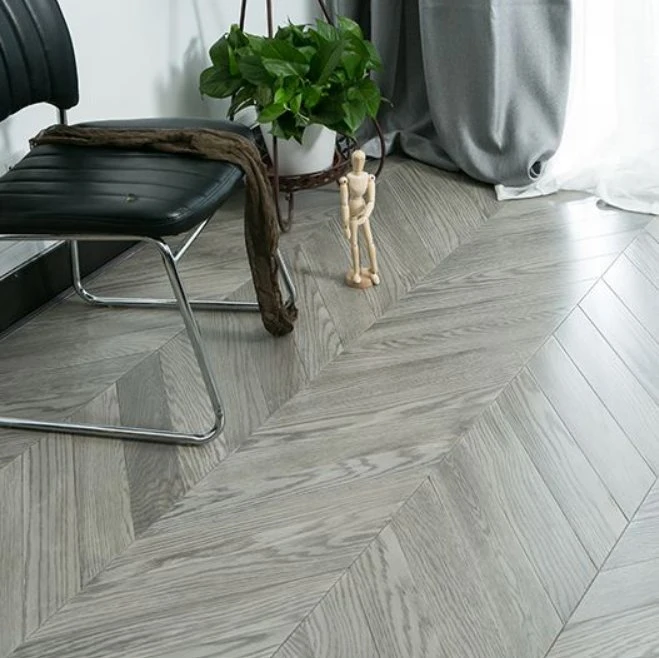 prix d'usine 15 mm Chevron Engineered Wood à chevrons Parquet Revêtements de sol étanche