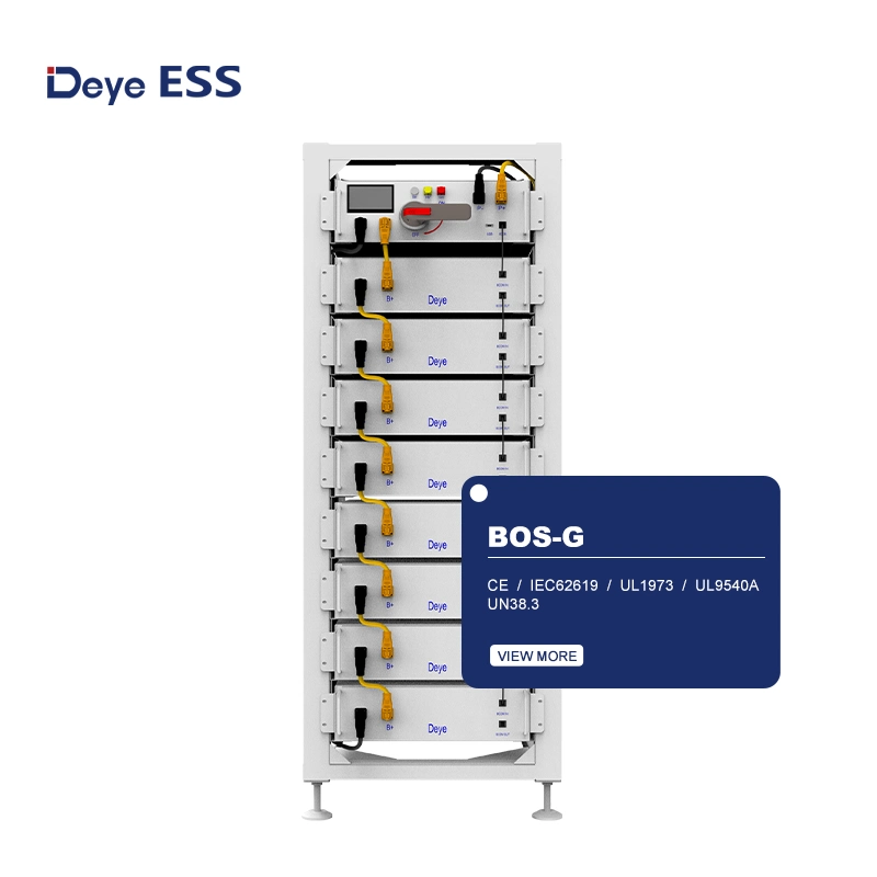 Deye Ess Bos-G US Pack de batterie de l'UE l'énergie solaire Batterie LiFePO4 du système de stockage