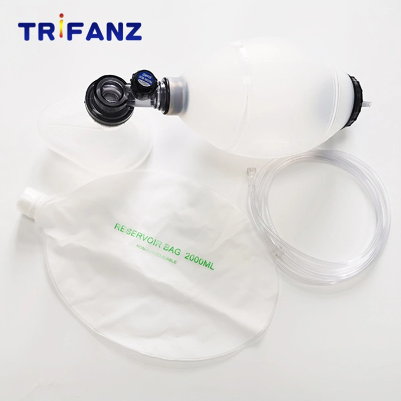 Medical Ambu Bag Reusable Resuscitator Child Neonate Adult Sizes