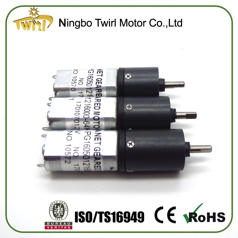 Hot Sale 16mm Planetary Gear Box/12V 24V DC Motor/High Torque Low Speed Gear Motor/Low Noise