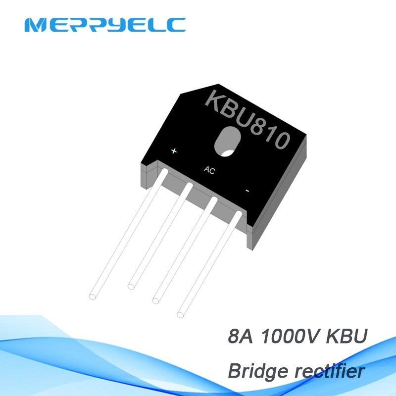 KBU8005 THRU KBU810 KBU 8A 1000V Silicon Bridge Rectifiers Diode