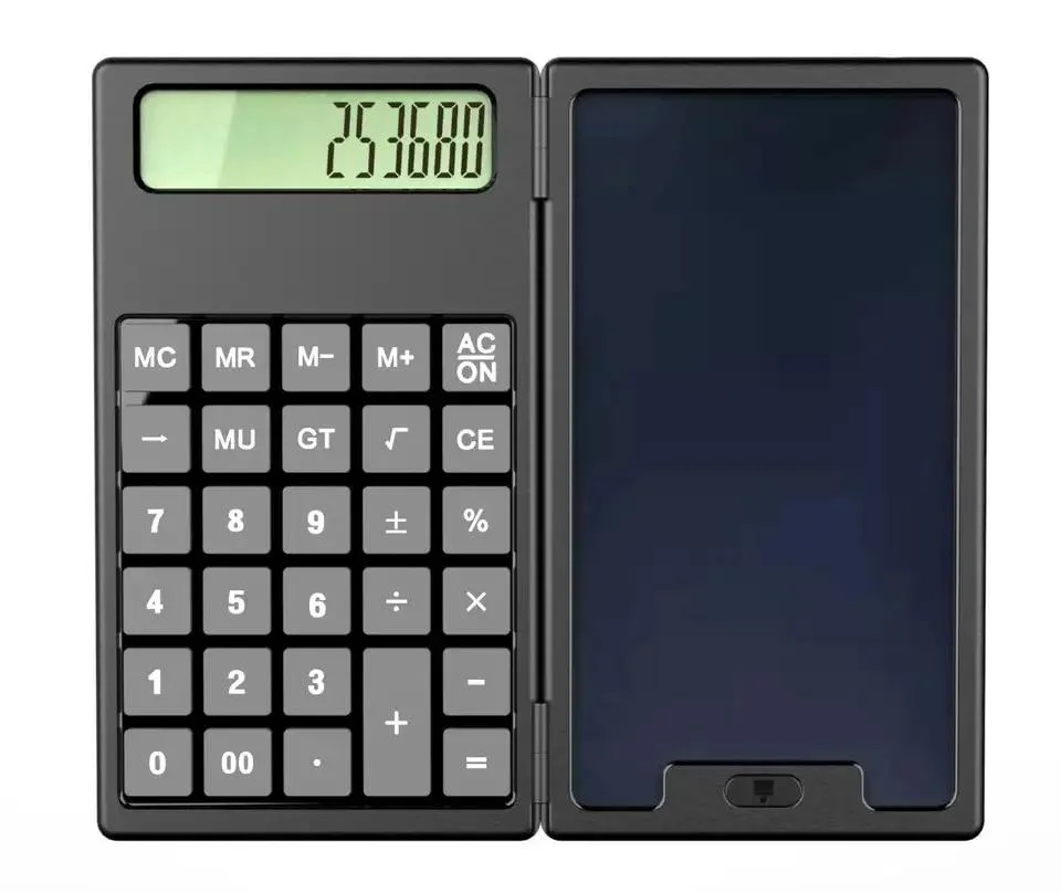 Eco-Friendly New Design Solar Notepad 10 Digit Student Calculator