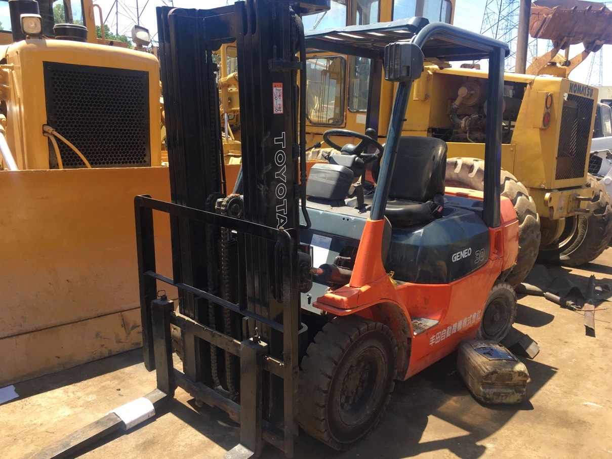Used Toyota Forklift with 3tons and 7f Engine