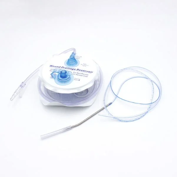 100% Medical Grade Silicone Closed Wound Drainage Tube System